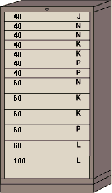 Eye Level Modular Drawer Cabinet