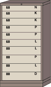 Eye Level Modular Drawer Cabinet
