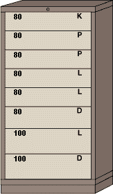 Eye Level Modular Drawer Cabinet