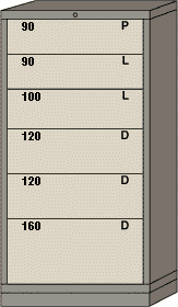 Eye Level Modular Drawer Cabinet