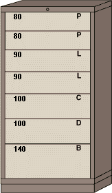 Eye Level Modular Drawer Cabinet