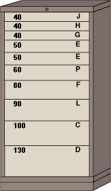 Eye Level Modular Drawer Cabinet